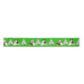 Aussie-paren, kerstbomen en Puppies Lint (Voorkant)