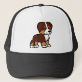 aussie red tri cartoon trucker pet (Voorkant)
