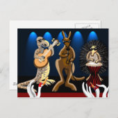 Aussie Rockers Briefkaart (Voorkant / Achterkant)