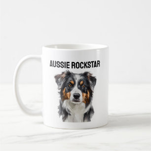 Aussie Rockstar Mok - Cool Australian Shepherd Gif