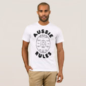 Aussie Rules T-shirt (Voorkant volledig)