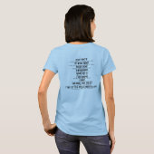 Aussie Slang T-shirt (Achterkant volledig)
