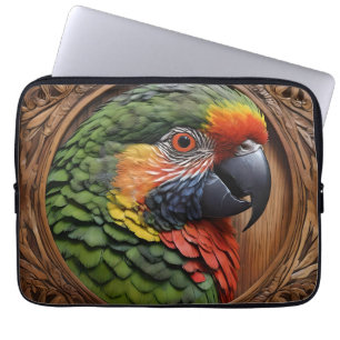 Aussie Spirit: een Loriket neergestreken in gebeel Laptop Sleeve