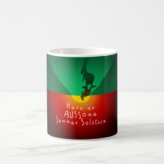 AUSSIE Summer Solstice! Coffee Mug (Centre)
