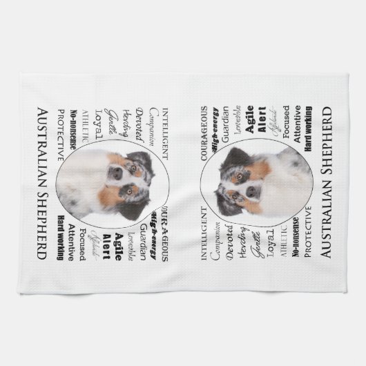 Aussie Traits Kitchen Towel Theedoek (Horizontaal)