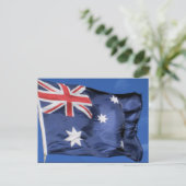 aussie vlag briefkaart (Staand voorkant)