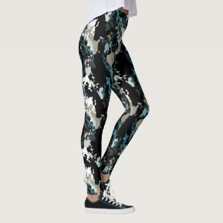 Aussie Wild Blauwgroen PatroonLeggings Leggings