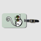 Aussie wildlife - Schattigee POSSUM - buideldieren Bagagelabel (Voorkant (horizontaal))