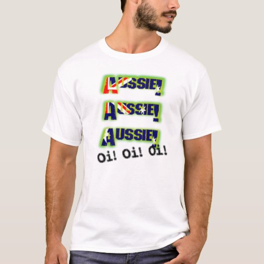 AussieAussieAussie_OiOiOi_edited-1 T-shirt (Voorkant)