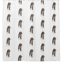 Aussiedoedle Shower Curtain Douchegordijn