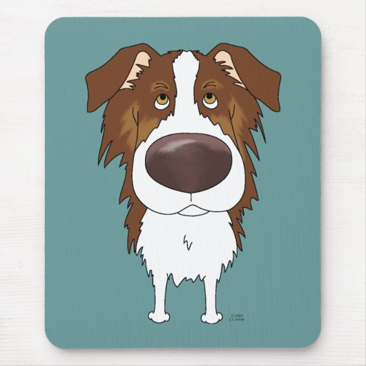 Aussies - Big Nose en Butt Muismat (Voorkant)