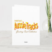 AussieTracks-bemoedigingskaart Kaart (Achterkant)