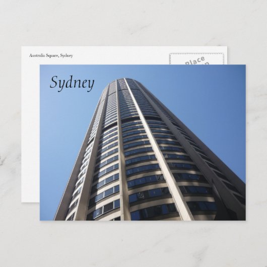 aust square sydney briefkaart (Voorkant / Achterkant)