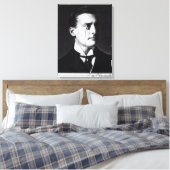 Austen Chamberlain Canvas Afdruk (Insitu (Slaapkamer))