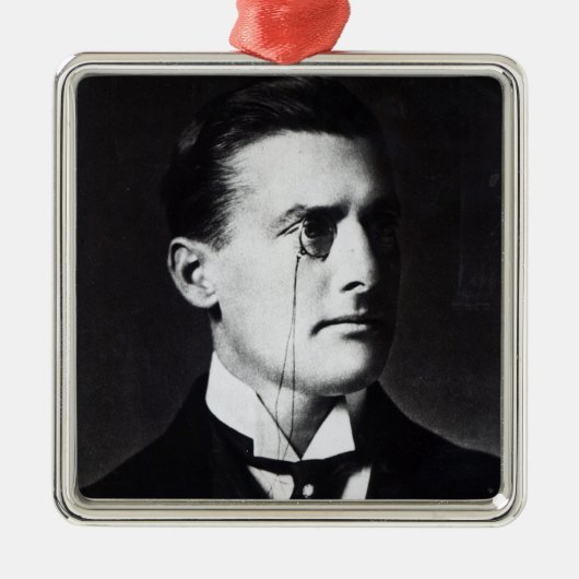 Austen Chamberlain Metalen Ornament (Voorkant)