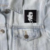 Austen Chamberlain Vierkante Button 5,1 Cm (In situ)