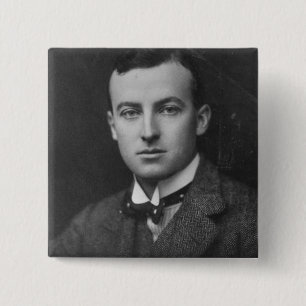 Austen Chamberlain Vierkante Button 5,1 Cm