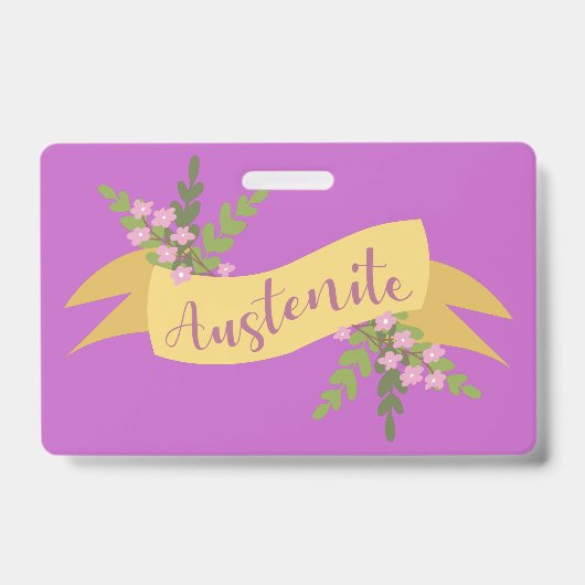 Austeniet I Badge (Voorzijde)