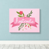 Austeniet II Canvas Afdruk (Insitu (Houten vloer))