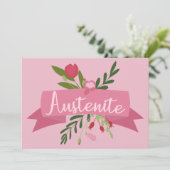 Austeniet II Kaart (Staand voorkant)