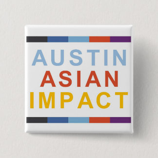 Austin Asian Impact Vierkante Button 5,1 Cm