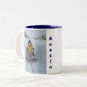 Austin, Austin, december 2006 Tweekleurige Koffiemok (Voorkant links)