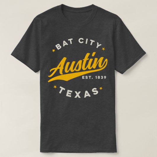 Austin Bat City Nederland T-shirt (Design voorkant)