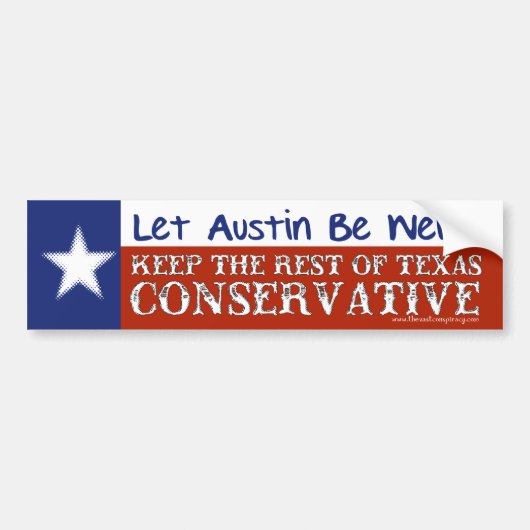 Austin Bumpersticker (Voorkant)