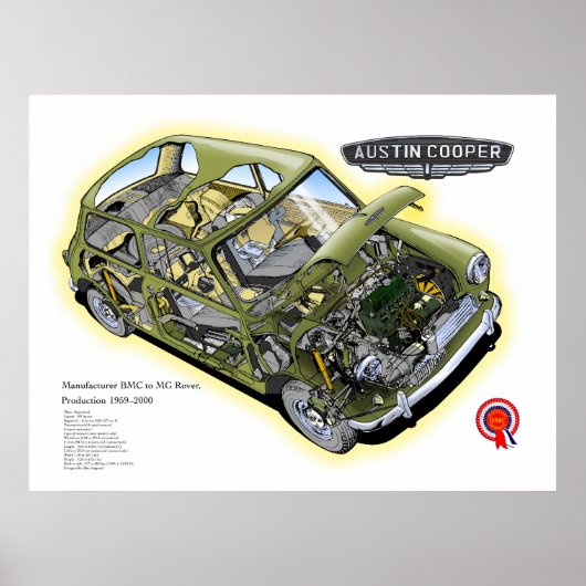 Austin Cooper Poster (Voorkant)