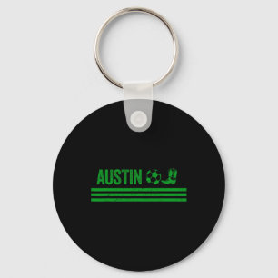 Austin Cowboy Boot Voetbal Club Sleutelhanger