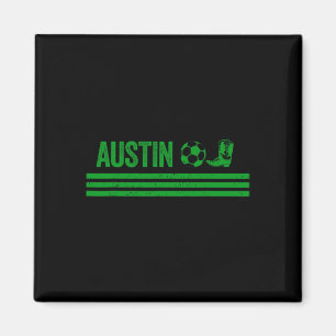 Austin Cowboy Boot Voetbalclub  Magneet