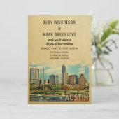 Austin Faire-part de mariage Texas (Debout devant)
