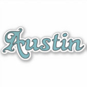 Austin Groovy Style Sticker (Voorkant)