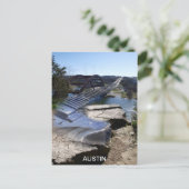 Austin Guitar Bridge Briefkaart (Staand voorkant)