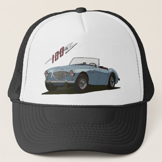 Austin Healey 100 Trucker Pet (Voorkant)