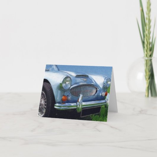 Austin Healey 3000 Kaart (Voorkant)