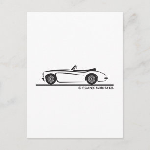 Austin Healey 3000 MK II Briefkaart