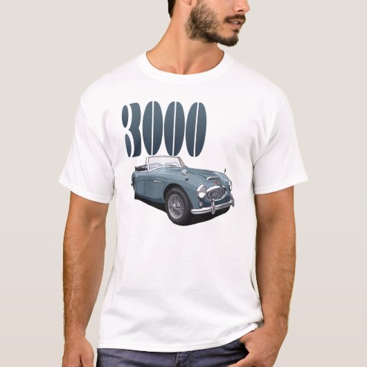 Austin Healey 3000 T-shirt (Voorkant)