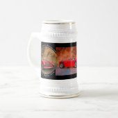Austin Healey Beer Stein Bierpul (Voorkant links)