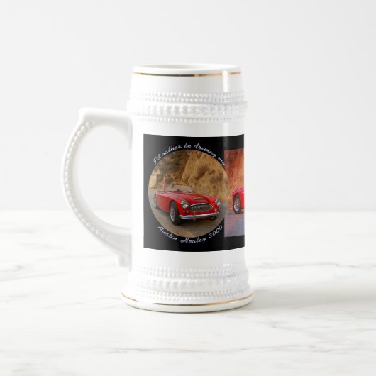 Austin Healey Beer Stein Bierpul (Links)