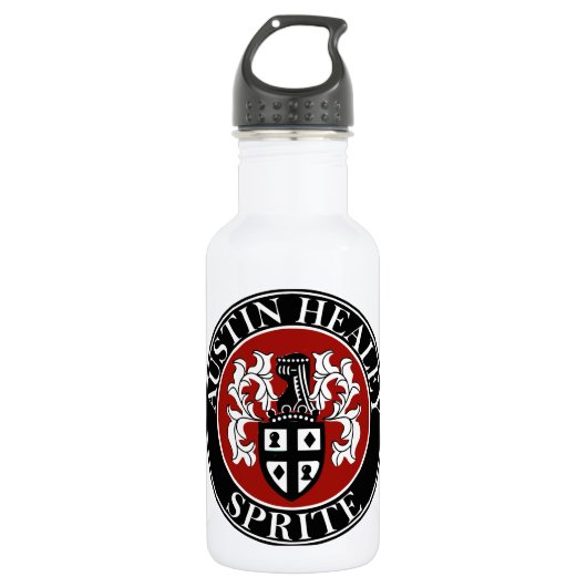 Austin Healey Car Classic Wandeleend Waterfles (Voorkant)