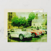 Austin-Healey Classic Car Briefkaart (Voorkant / Achterkant)