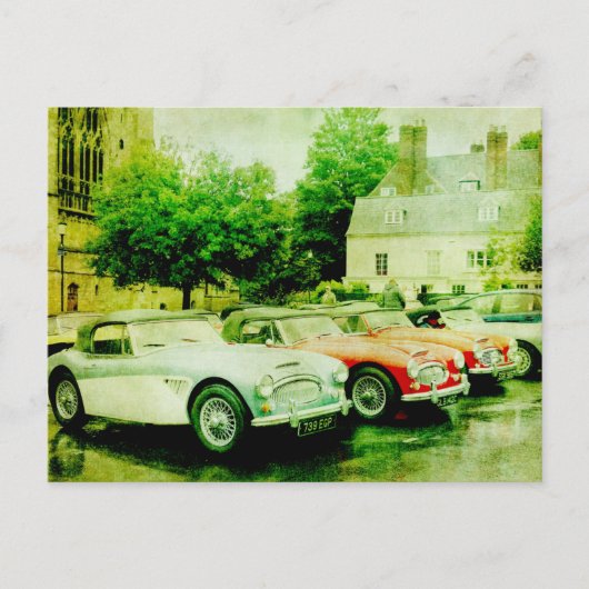 Austin-Healey Classic Car Briefkaart (Voorkant)