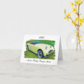 Austin Healey Frogeye Sprite, 1961 Kaart (Gele Bloem)