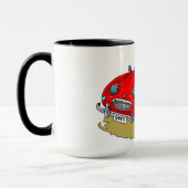 Austin-Healey Sprite "Frogeye" cartoon Mok (Links)
