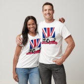 Austin-Healey Union Jack-script T-shirt (Unisex)