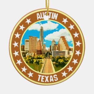 Austin Keramisch Ornament