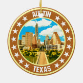 Austin Keramisch Ornament (Achterkant)