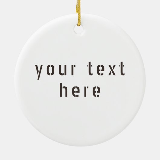 Austin Latitude Longitude  Keramisch Ornament (Achterkant)