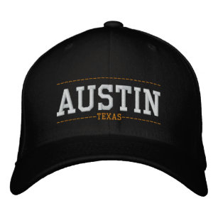 Austin le Texas Etats-Unis a brodé des casquettes